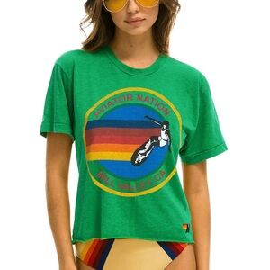 Aviator Nation Teal T-Shirt
